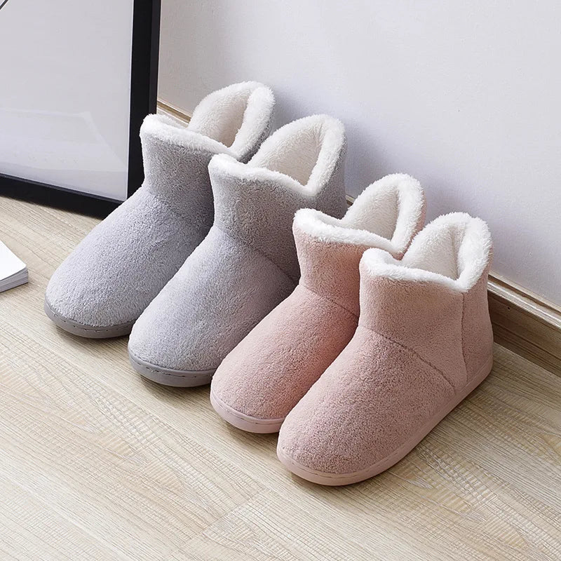 women winter Slippers velvet Snow Female Slipper Indoor Home Shoes